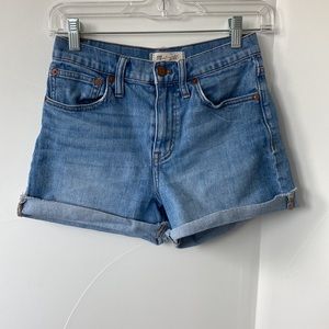 Madewell Cuffed Jean Short